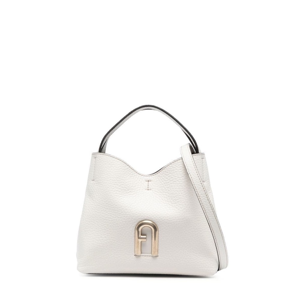 Furla Primula Tote New Season, white leather